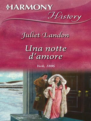 cover image of Una notte d'amore
